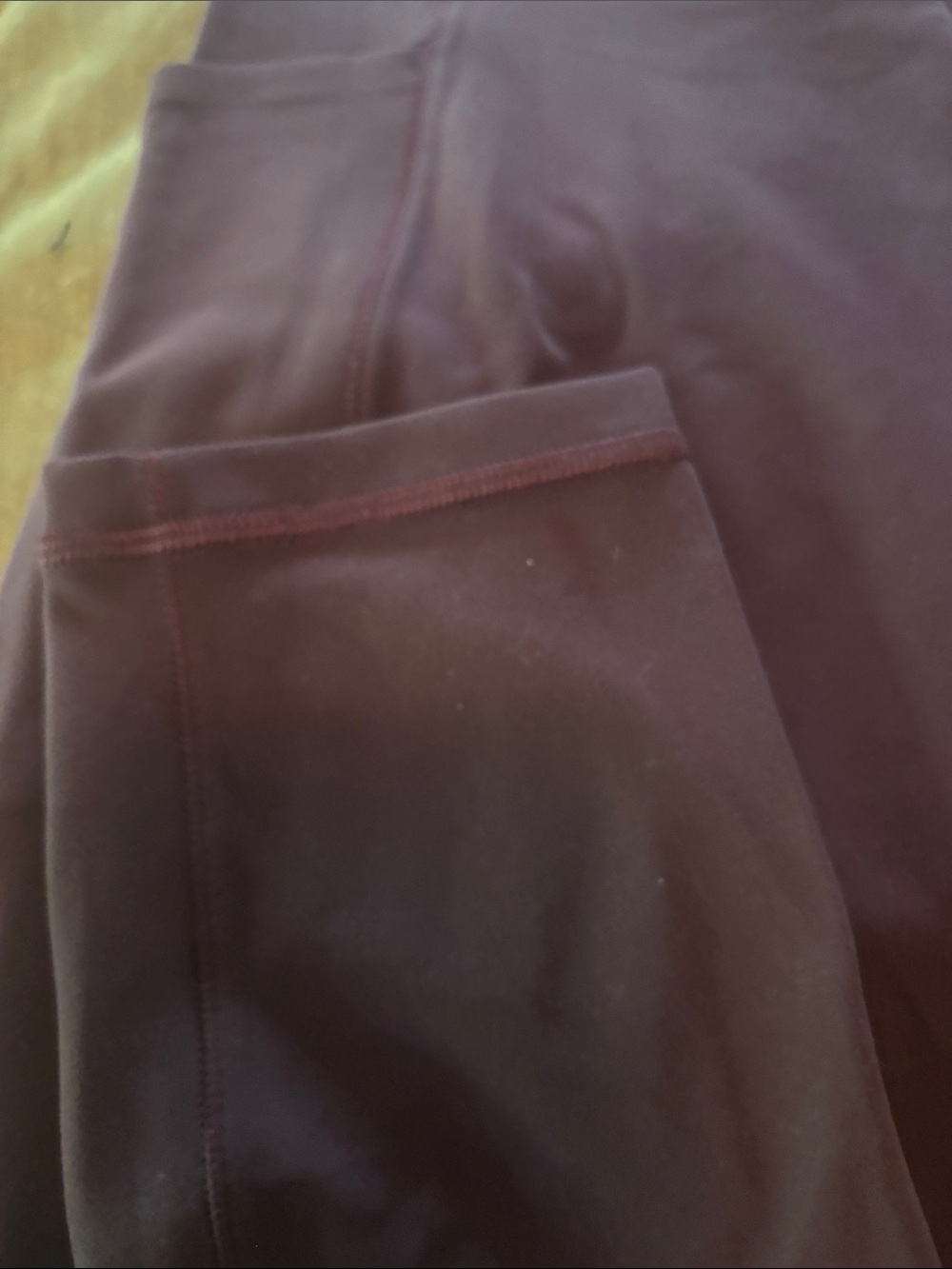 Athleta Eggplant Cropped High-Rise Leggings - Picture 7 of 9